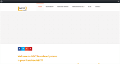 Desktop Screenshot of nextfranchisesystems.com