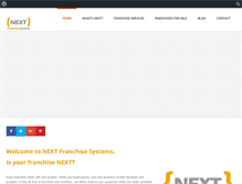 Tablet Screenshot of nextfranchisesystems.com